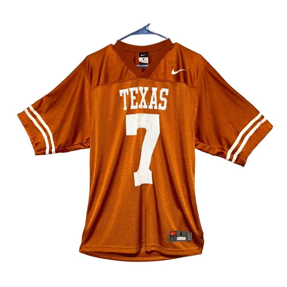 Nike Authentic University of Texas UT #7 College Football Jersey size Small